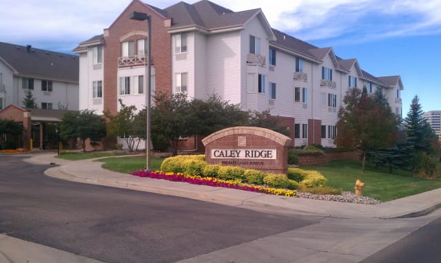 Caley Ridge Assisted Living outdoor common area