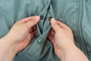 Snap-on adaptive clothing for seniors