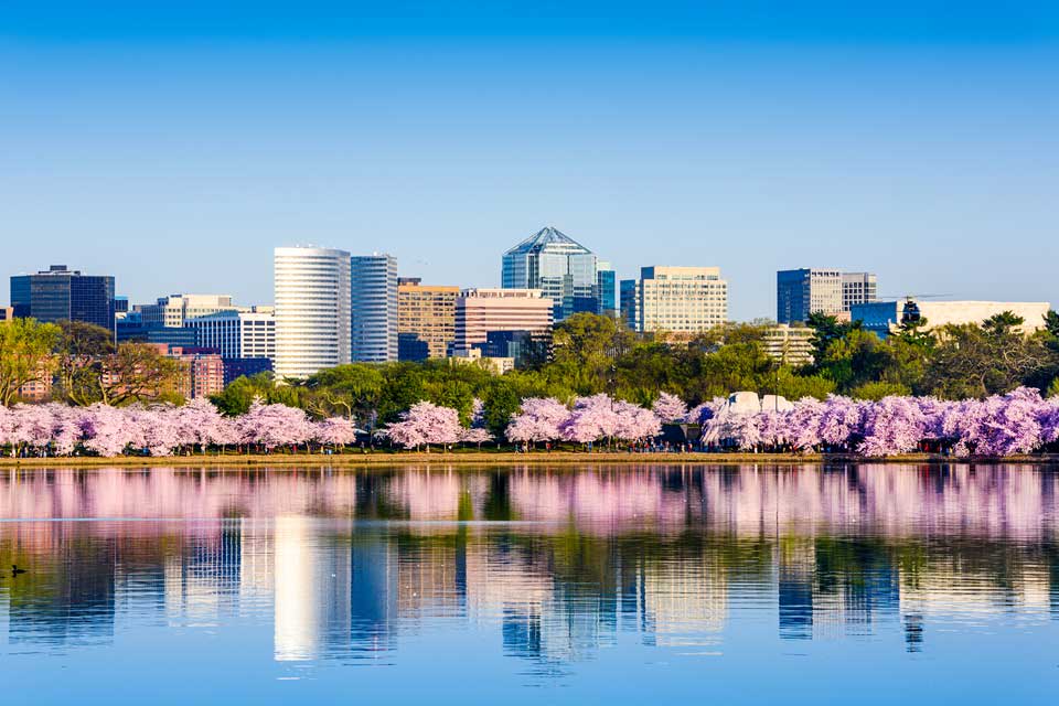 Washington DC skyline