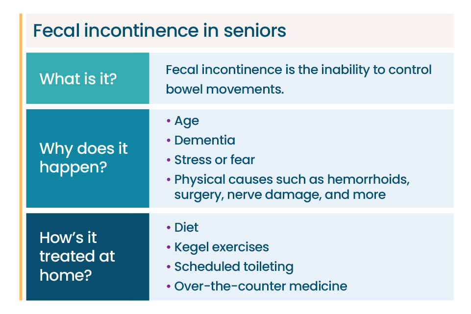 Fecal Incontinence in Elderly Adults
