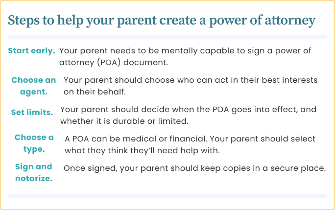Power of Attorney for Elderly Parents: Your Complete Guide