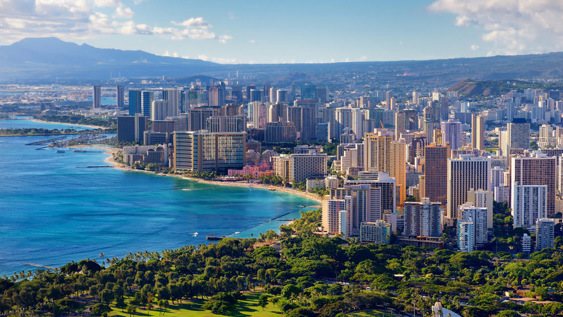 Hawaii shoreline