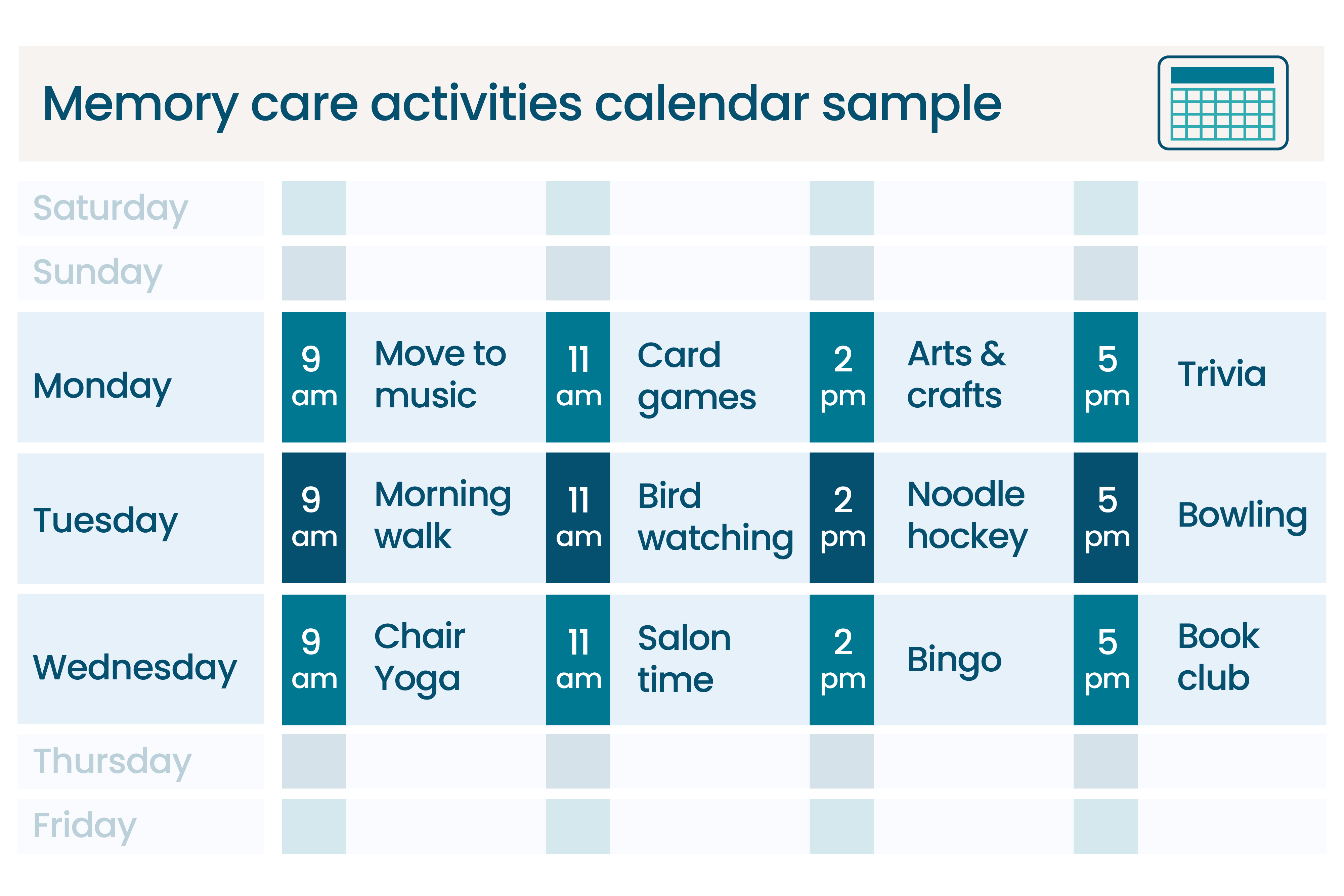 Meaningful Activity for Long-Term Care Residents with Dementia: A